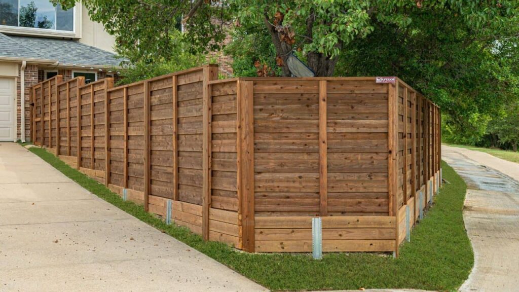 Fence on Slope Ideas